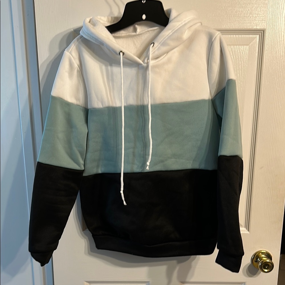 Colorblock Hoodie Sweater